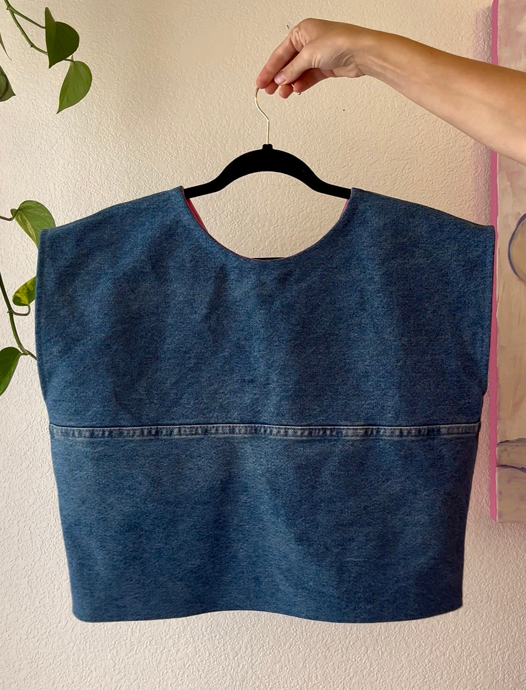 The Opal Shirt (denim)--Medium