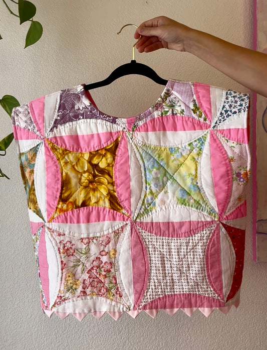 The Opal Shirt (quilted)--Medium