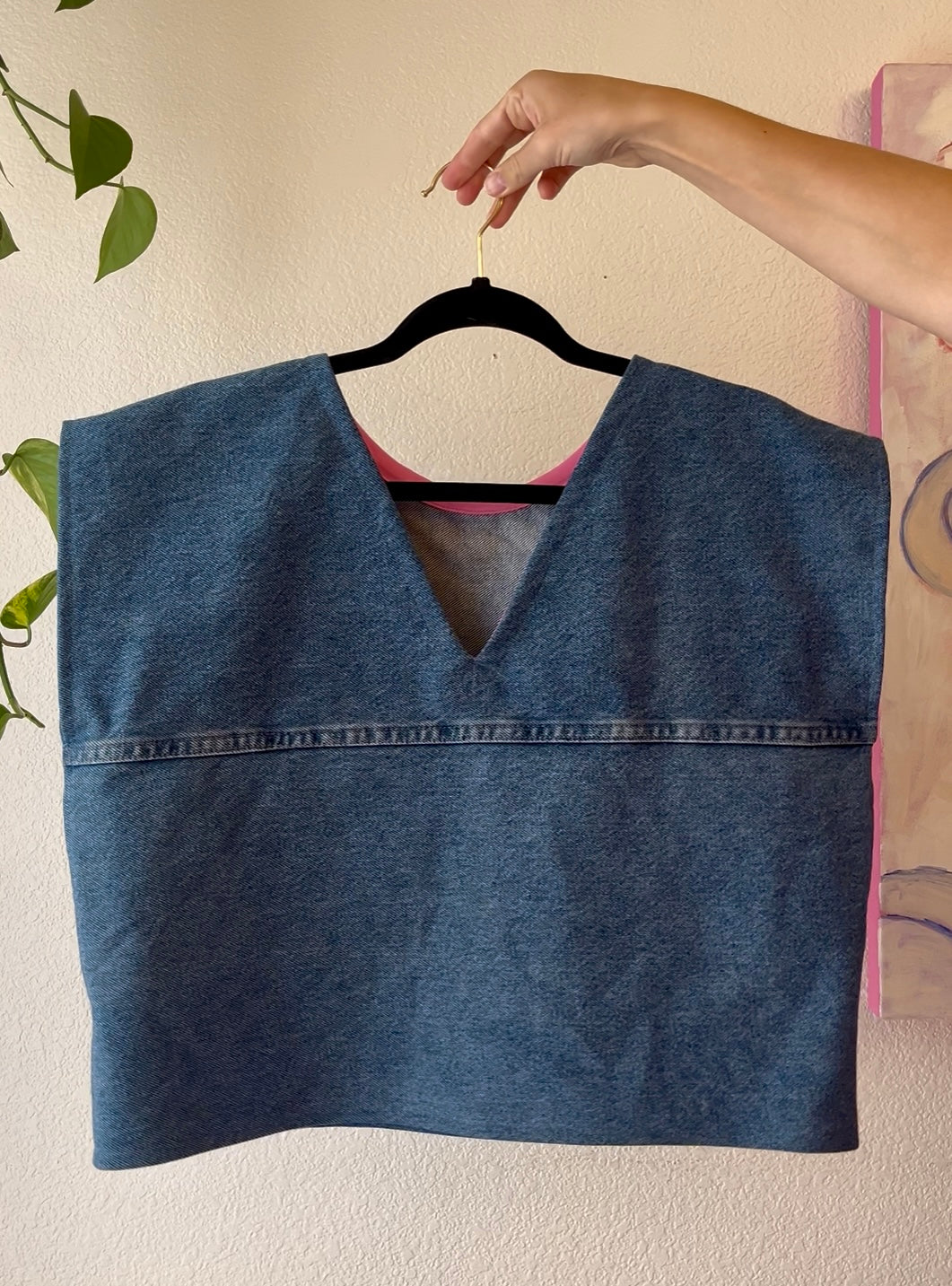 The Opal Shirt (denim)--Medium