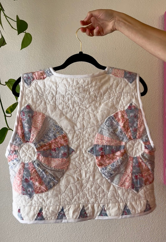 The Dottie Vest (quilted)--Medium