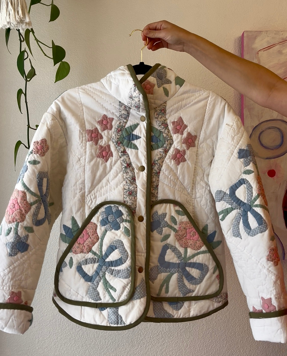The Sylvie Jacket (quilted)--Small